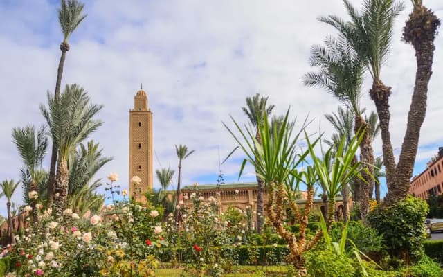 Riad with Outdoor Swimming Pools