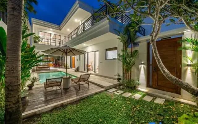 Lindt villa - New 3BR Villa+Big Pool+Ricefield View+Beach Access