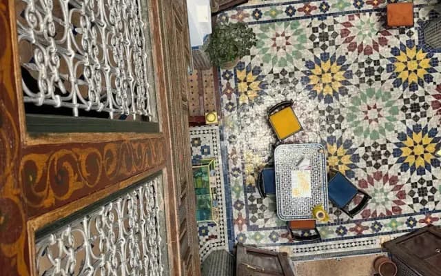 Riad Dar Fes source bleue luxury home