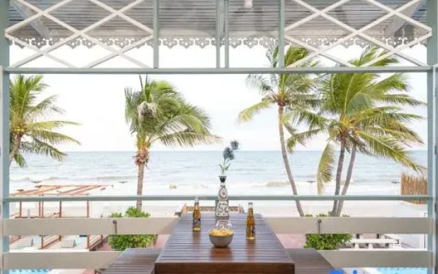 Large Private Beachfront Venue Huahin | 2 Villas for 32 | 3 Pools | BBQ