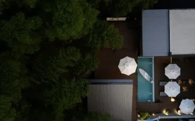 Anji Dashan DASHAN · Suxi Private Hot Spring Stream-Tracing Swimming Pool Healing Design Guesthouse