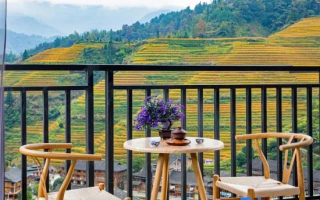 Bishui Jinju |  Destination • Village Panoramic Resort Hotel (Longji Terraced)