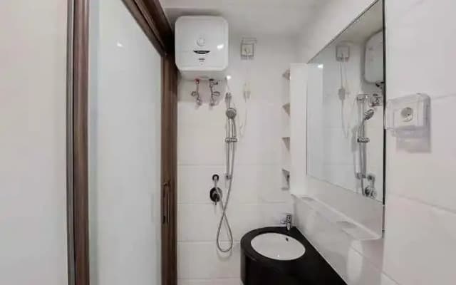 Studio Apartment with Cozy Design at Sky House BSD Apartment By Travelio