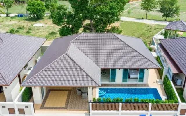 Luxury Pool Villa A18/3BR/8 Persons/BBQ