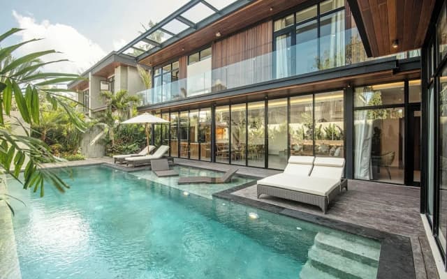 Stunning 6BR Canggu Villa 400m From the Beach