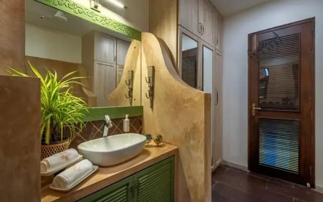 SaffronStays Sweet Mango - 4BR Goan Villa w Private Pool, Mango Garden, Bar Gazebo & Vibrant Interio