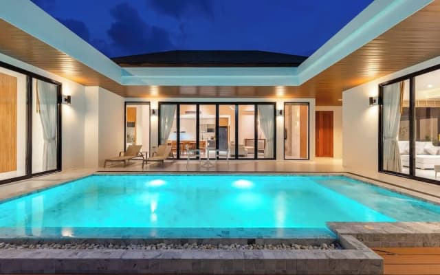 New Pool Villa With Fitness and Tennis Court