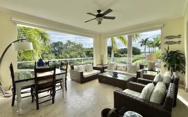 Spacious Golf View Apartment in Puntacana Resort Club