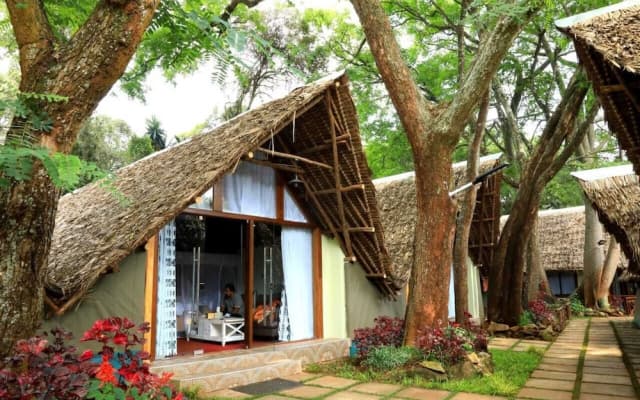The giraffes cottages restaurant and bar