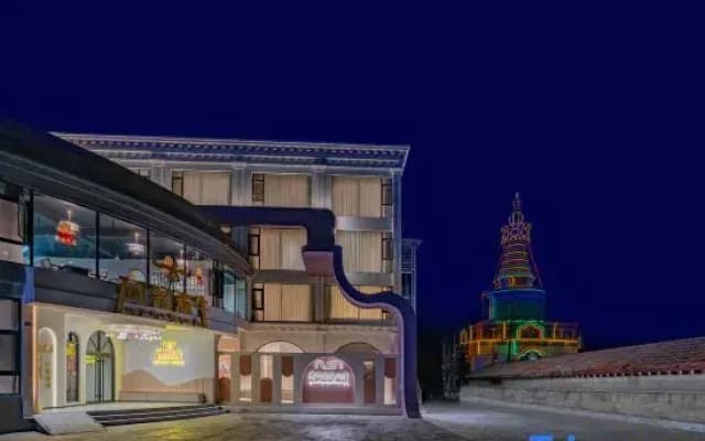 Tibetan heart and view resort private soup light luxury hotel