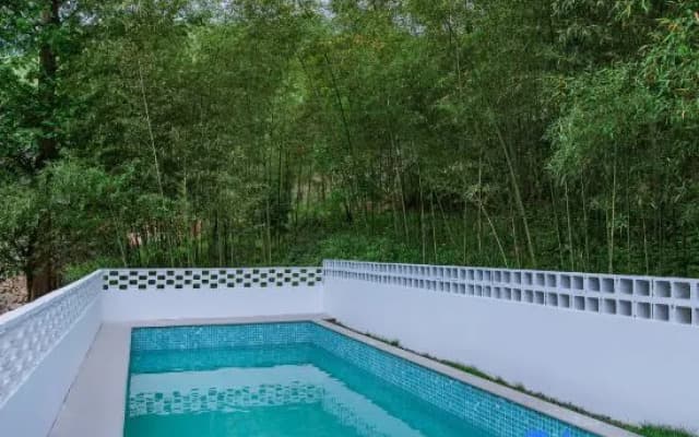 Suitable • 180° Mountain View Starry Sky Swimming Pool Forest Mountain Lodge (Cloud Grassland Store)