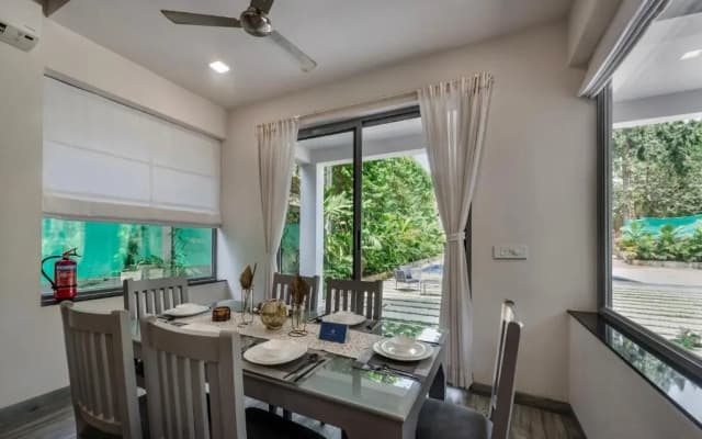 SaffronStays Magnolia - 3BHK Moira Goa Villa with Pool & Games Room