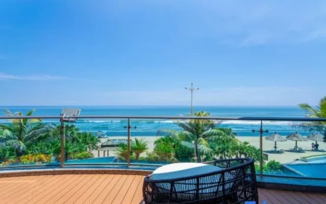 Double Moon Bay whole wave Sea View Beach Villa