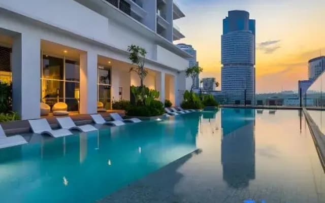 KLCC Quill Residences by Avery【Located in the City Center+10 mins walk to Twin Towers+Infinity pool】