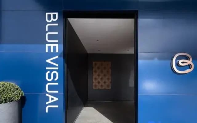 Blue Geometric Hotel