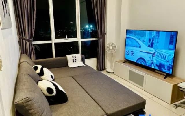 Cute Panda Theme Stay | Cozy 2BR | Near Imago