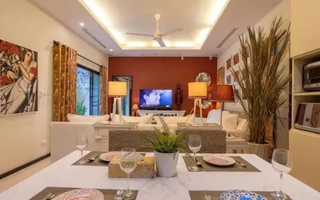 *Garden Villa with Private Pool & Bathtub v86