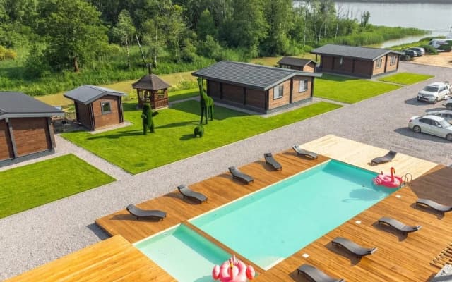 Частный дом Барбадос на Речке на Базе Отдыха FazendaNeogarden