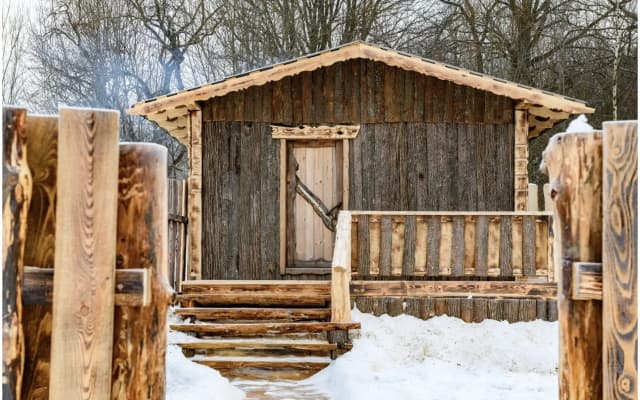 Частный дом Комфортабельные деревянные дома в старорусском стиле