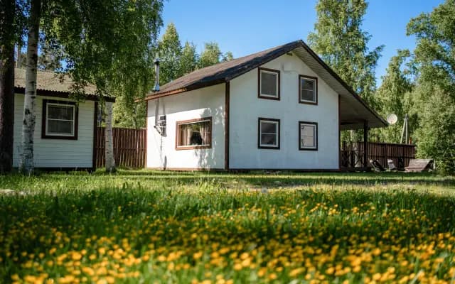 Частный Дом Двухэтажный Коттедж с Баней