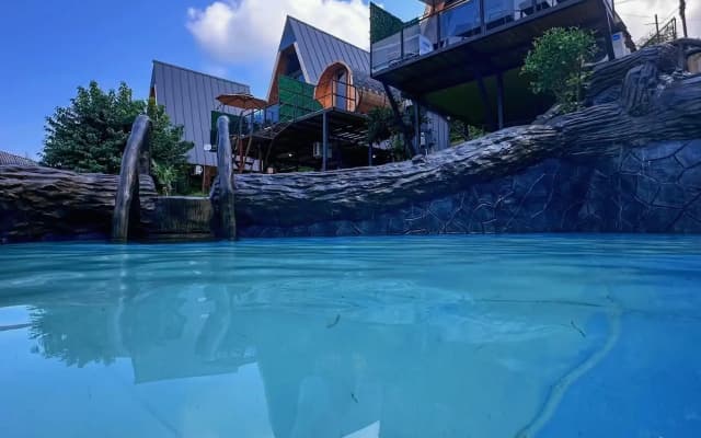Вилла Turo House Cottages with Private Jacuzzi