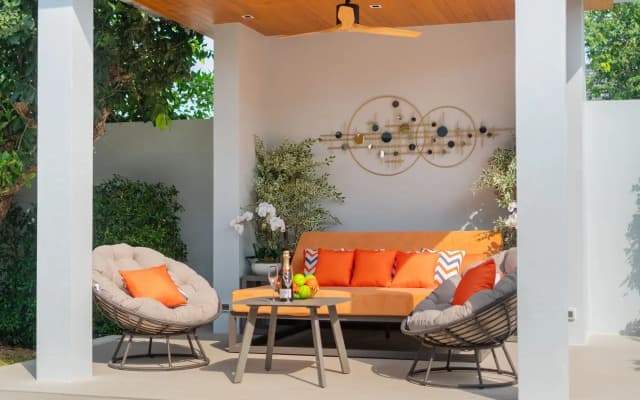 Вилла New Luxury 4BR Villa white Pool & relaxation zones D07