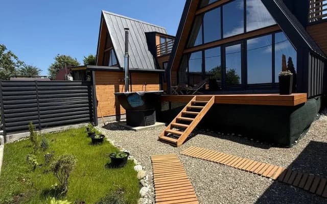 Частный Дом A-Frame. Ultramarine. Las Nubes Village