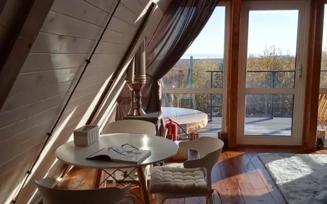 Частный дом A-Frame у горы Соболиная