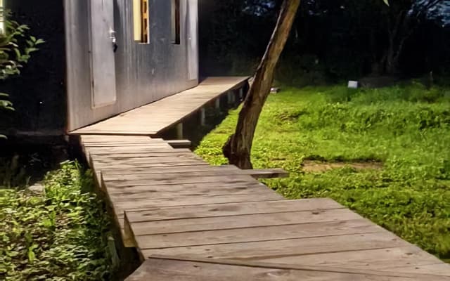 Частный дом с зоной Барбекю