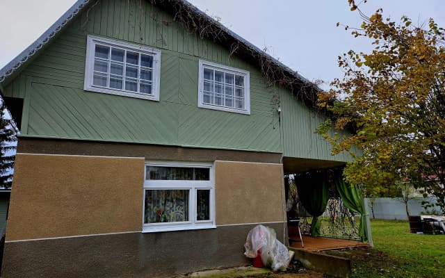 Частный дом Загородный дом с верандой возле Финского залива