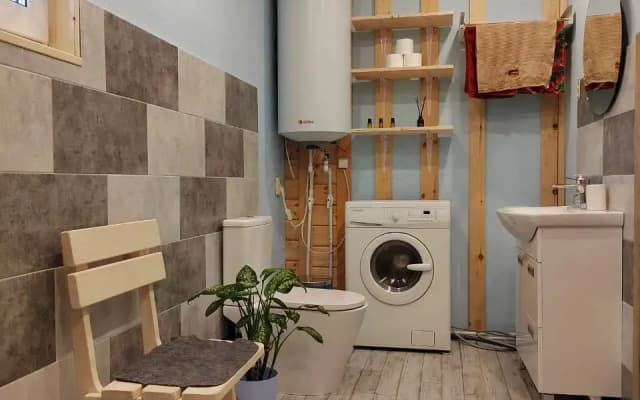 Частный дом Дом на горе с камином и сауной