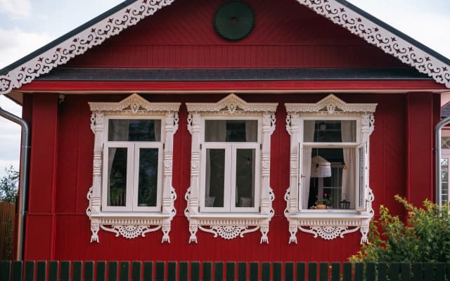 Частный дом Усадьба Красная на берегу реки