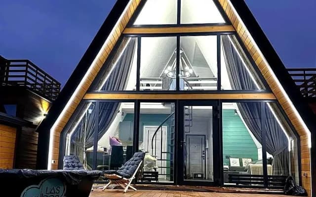 Частный Дом A-Frame. Emerald. Las Nubes Village