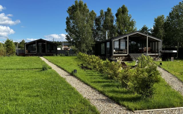 Частный Дом Two House River 1+1 с уличным СПА