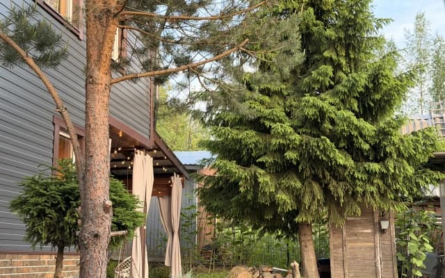Частный дом Семейный с камином Гнездо