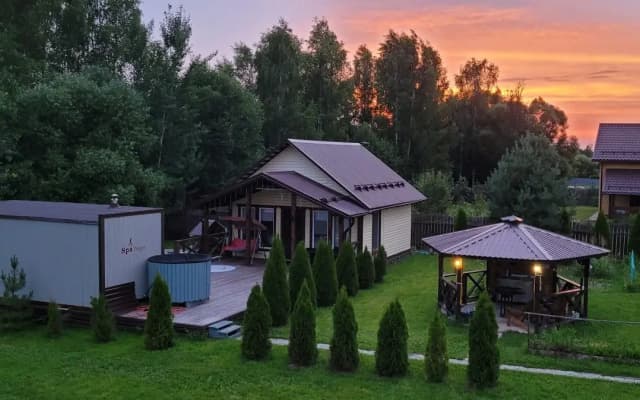 Гостевой дом Воздух с баней и с горячей купелью Фурако.