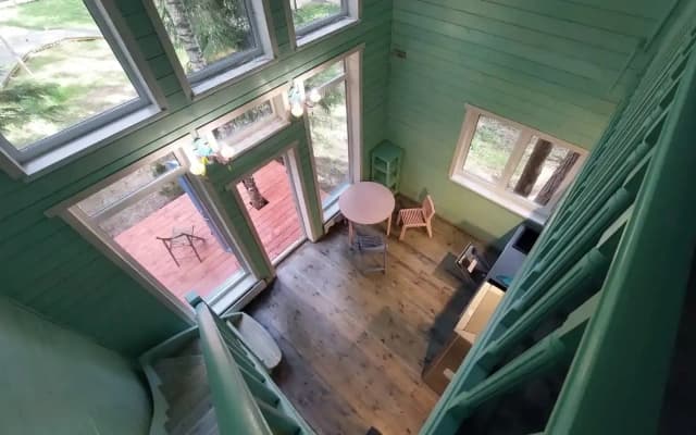 Частный дом в Заветах Ильича с голубой гостиной
