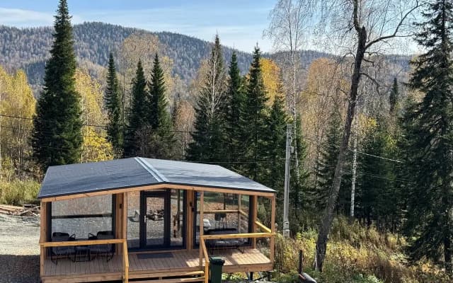Частный дом Сибирь House 3х комн. дом с панорамными окнами  возле сектора А и Б