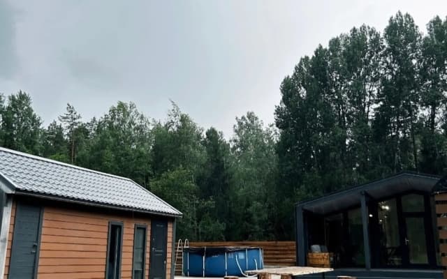 Частный дом MADERO BARN HOUSE с баней