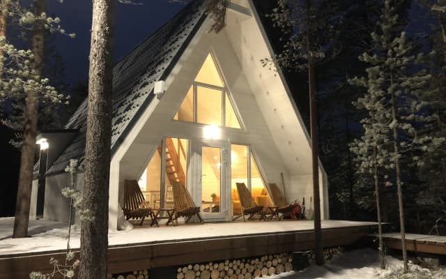 Частный Дом A-Frame Arctic Wood
