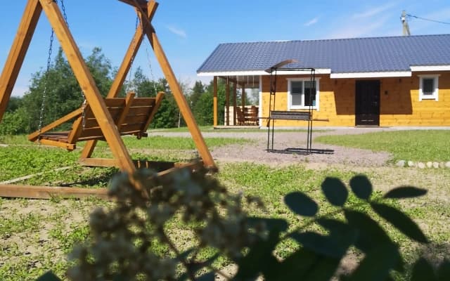 Гостевой дом с сауной и купелью вблизи реки и озера Ладоги Лисий берег