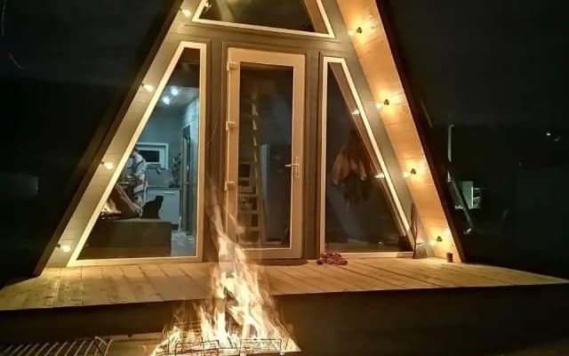 Частный Дом А-Frame на Малиновой