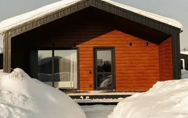Частный дом Исландия с баней и костровой зоной
