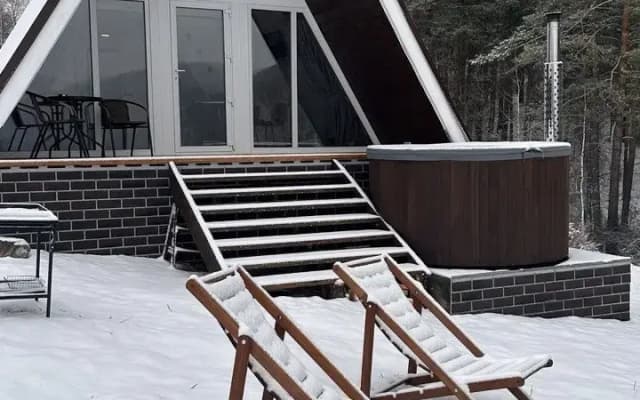 Шале с потрясающим видом на горы в Камлакское