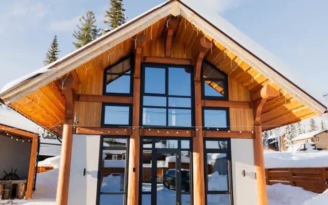Гостевой дом Умный Дом Post & Beam Лунь