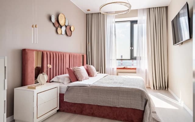 Квартира Jane-Apart - Sky and Spa с джакузи и ТВ в ванной