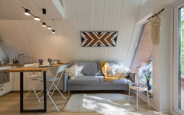 Шале Krona Camp A-frame (white) 50 м2