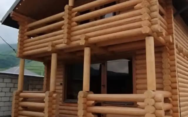 Частный дом Новый дом из сруба в Даргавсе