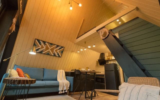 Шале Krona Camp A-frame (black) 50m2