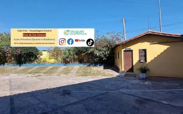Hospedagem Central - Aluguel Economico
